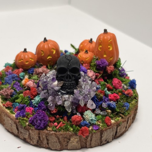 Pumpkins & Skulls