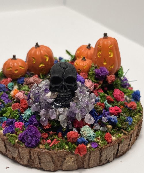 Pumpkins & Skulls